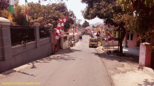 Suasana Desa Kasomalang Kulon, menjelang HUT RI